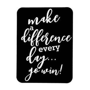 Positivity Magnets, Customise Message Refrigerator Magnet