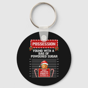 Possession Gingerbread Inmate Christmas Group Matc Key Ring