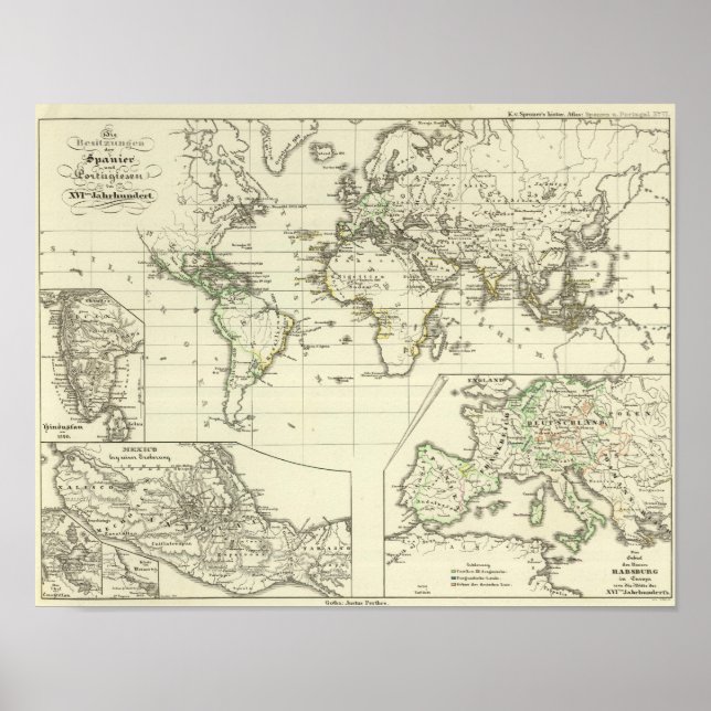 Possessions of the Spaniards Poster (Front)