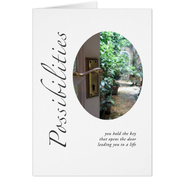 Possibilities Open Door (Front)