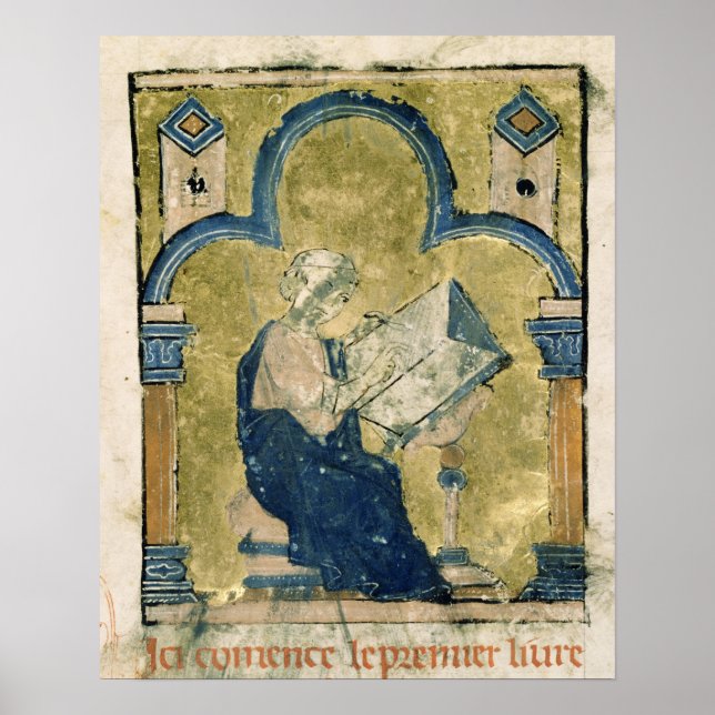 Possible self portrait of William of Tyre Poster (Front)
