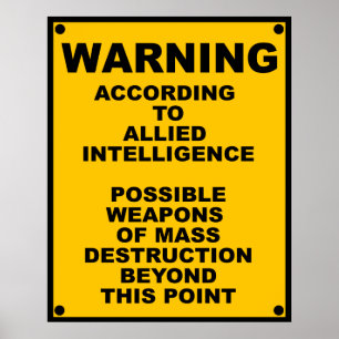 Possible WMD ~ Spoof Warning Sign
