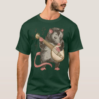 Possum Banjo Music Musical Instrument Musician T-Shirt