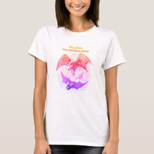 Possum Bats Rainbow in Women's T-Shirt