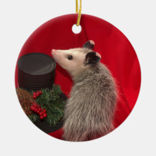 Possum Christmas Ornament