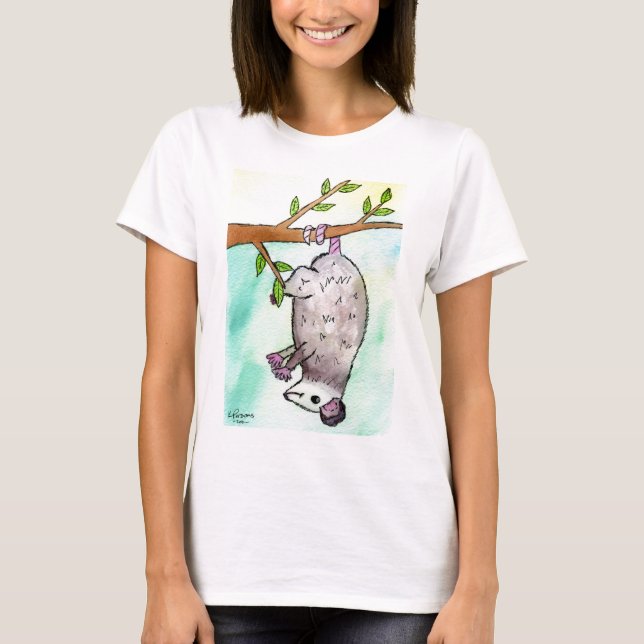 Possum Danglin' T-Shirt (Front)
