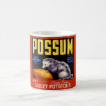Possum Label Coffee Mug<br><div class="desc">Great vintage vegetable crate label - Possum Sweet Potatoes! We've repurposed it on a mug.</div>