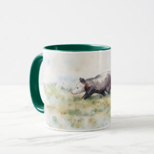 Possum Opossum Art Animal Nature Mug Cup