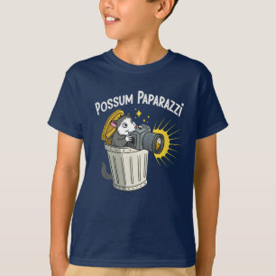 Possum Paparazzi T-Shirt: Funny Night Crawler Tee