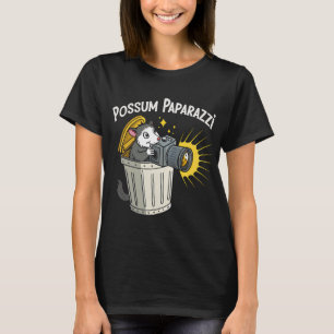 Possum Paparazzi T-Shirt: Funny Night Crawler Tee