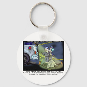 Possum Protocol Funny Gifts Tees & Collectibles Key Ring