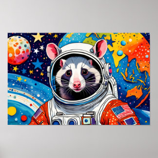 POSSUM-TO THE STARS AND BEYOND 4 POSTER