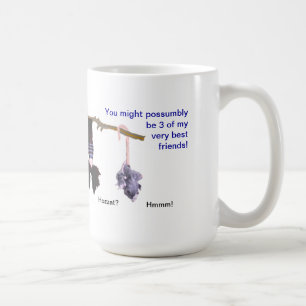 Possumbly 3 best friends! coffee mug