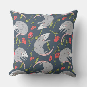 Possums and Poppies Cushion