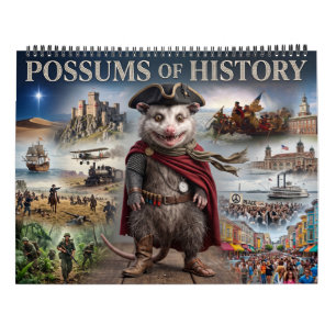 Possums of History Calendar