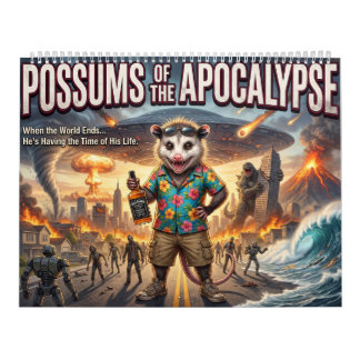 Possums Of The Apocalypse Calendar