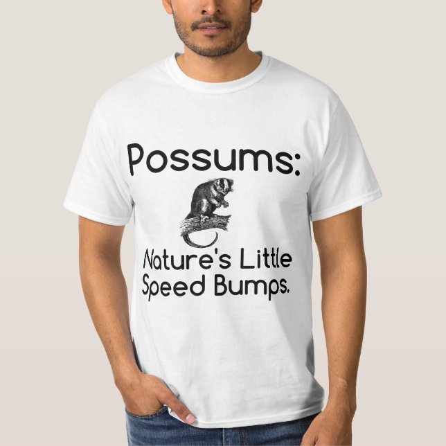 Possums speed bumps T-Shirt (Front)