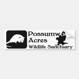 Possumwood Acres Logo Bumper Sticker