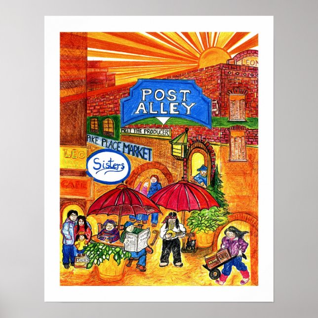 Post Alley Poster (Front)