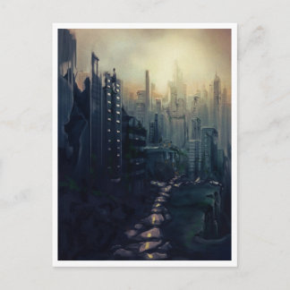 Post Apocalypse Postcard