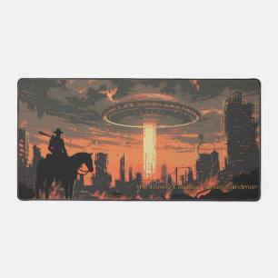 Post-Apocalyptic Comic Strip Desk Mat