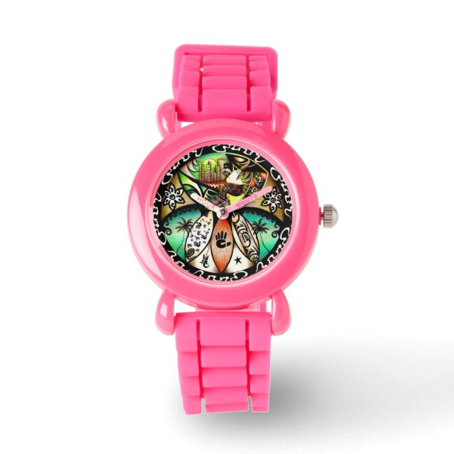 Post Apocalyptic Skateboarding Watch (Front)