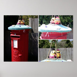 Post Box Toppers. Poster
