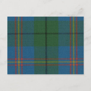 Post Card Carmichael Ancient Tartan Print