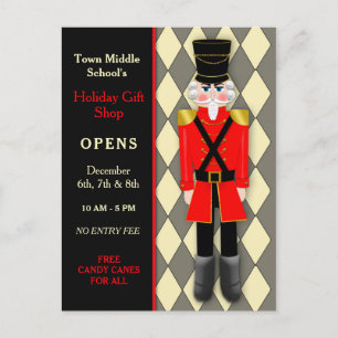 Post Card, Christmas Nutcracker, Any Event Postcard