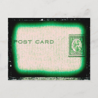 "Post Card" (Green) Postcard