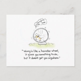 post card "Hamster wheel "