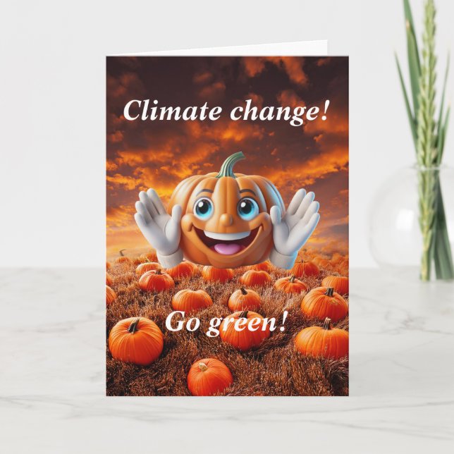 Post card, Helloween Holiday Card (Front)