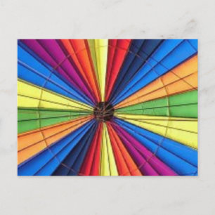 Post Card Inside Hot Air Balloon