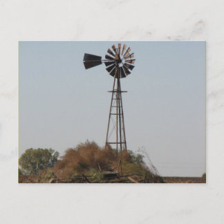Post card - Kansas windmill