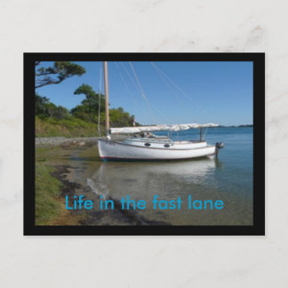 Post card:Life in the fast lane Postcard