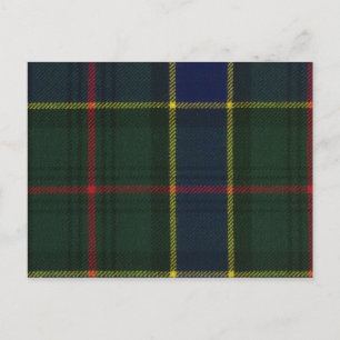 Post Card Ogilvie Hunting Modern Tartan Print