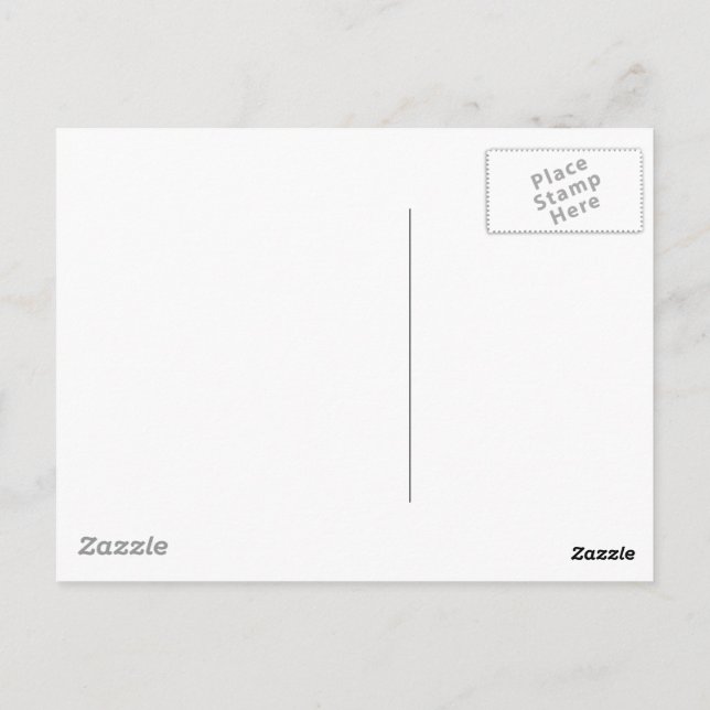 Post Card, Size: Standard Postcard, Paper: Matte, Postcard (Back)