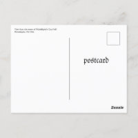 Post Card, Size: Standard Postcard, Paper: Semi-Gl