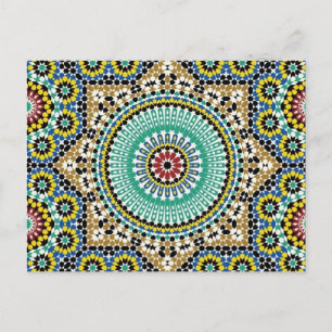 Post Card w/ Morrocan Design
