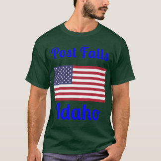 Post Falls Idaho Stylish Prints1 T-Shirt