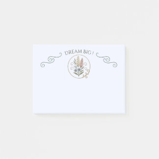 Post-it,, floral and sophisticated. post-it notes