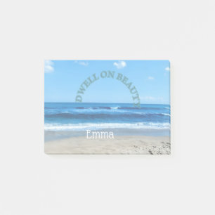 Post it note - Earth day dwell on beauty