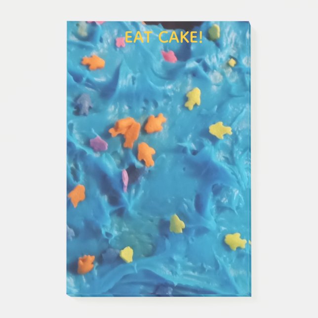 Post-it Note Eat Cake (Front)