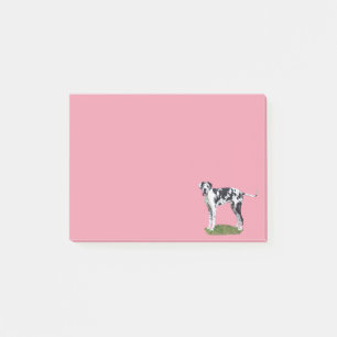 Post it note Great Dane Dog