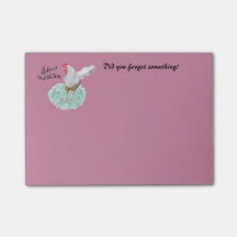 Post-it® Notes 4 x 3 Lulu the Chicken Reminders