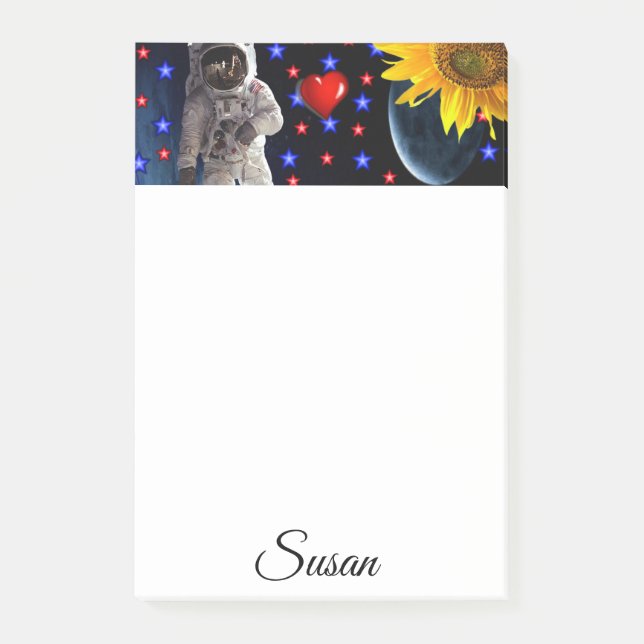 Post-it Notes Astronaut (Front)