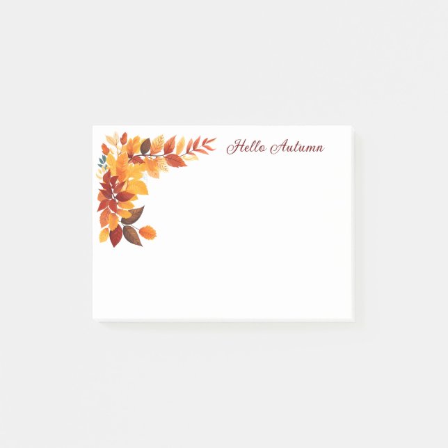 Post-it-Notes-Autumn Post-it Notes (Front)
