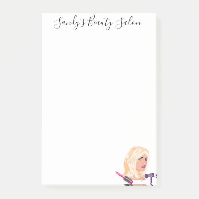 Post-it Notes Beauty Salon (Front)