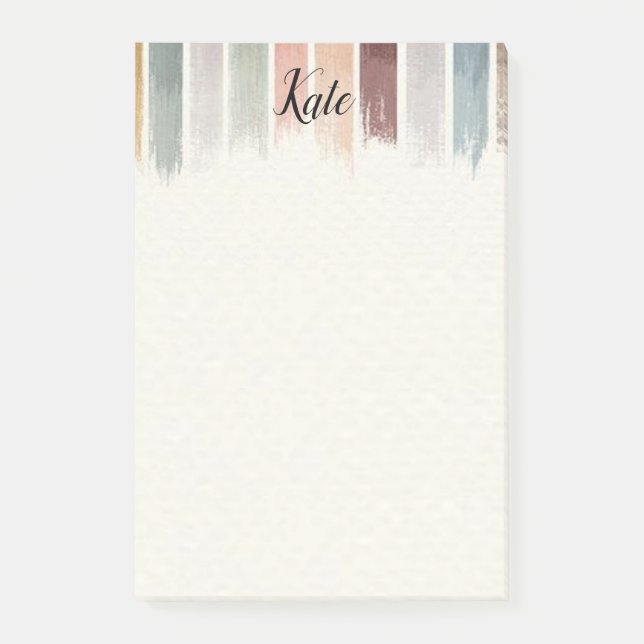 Post-it Notes Earth Colours (Front)