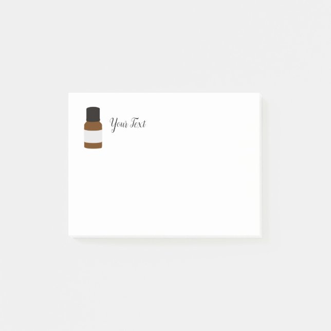 Post-it Notes Essential Oil Note Pad (Front)